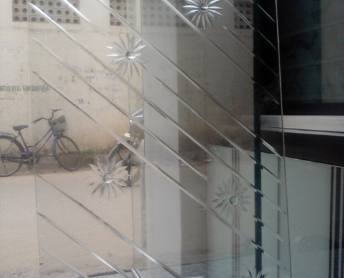 Fabric Lamination Glass